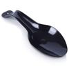 Black ladle and spoon stand