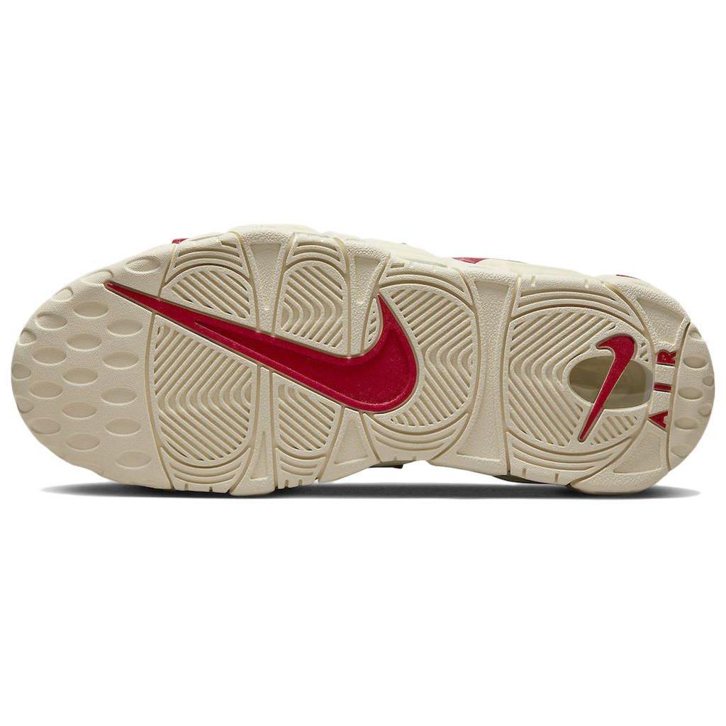 Nike Air More Uptempo White Red Sail Women Sneakers University-Red FN3497-100