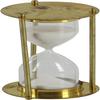 Песочные часы из латуни и металла, 15,24 см, золото