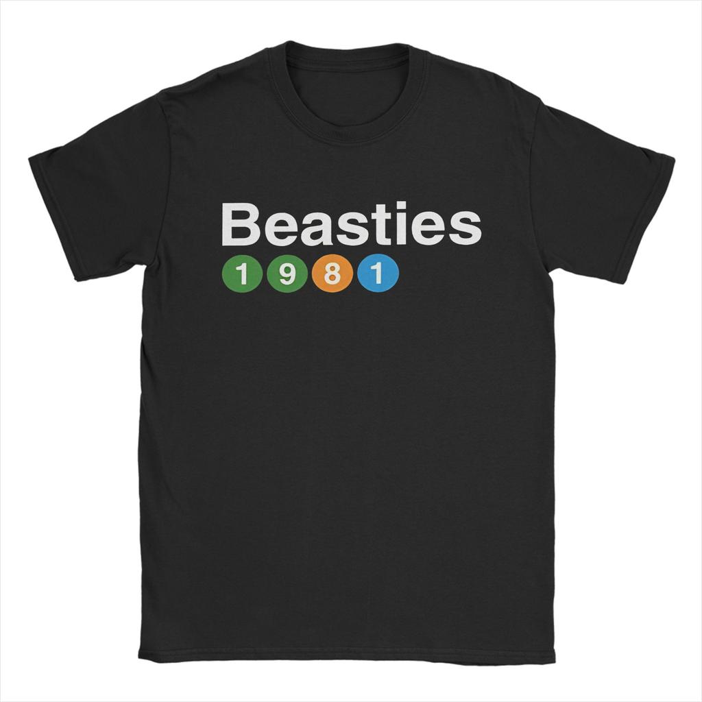 Unisex Unisex Tshirt Beastiesboys Est 1981 Fashion Pure Cotton Tees Short Sleeve T Shirts O Neck Clothing Summer