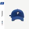 P standard versatile cap men's and women's soft top baseball cap simple big head show face small running sports hat