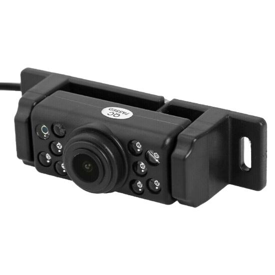 Автомобильная камера ночного видения Антикоррозионная внешняя IP68 Водонепроницаемая 9 светодиодов Вид спереди/Парковка