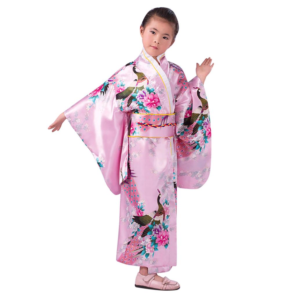 Одежда для маленьких девочек, одежда, кимоно, халат, традиционный японский костюм