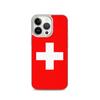 Coque iPhone - iPhone 13 Pro - Drapeau Suisse - Souple - Multicolore - Verticale