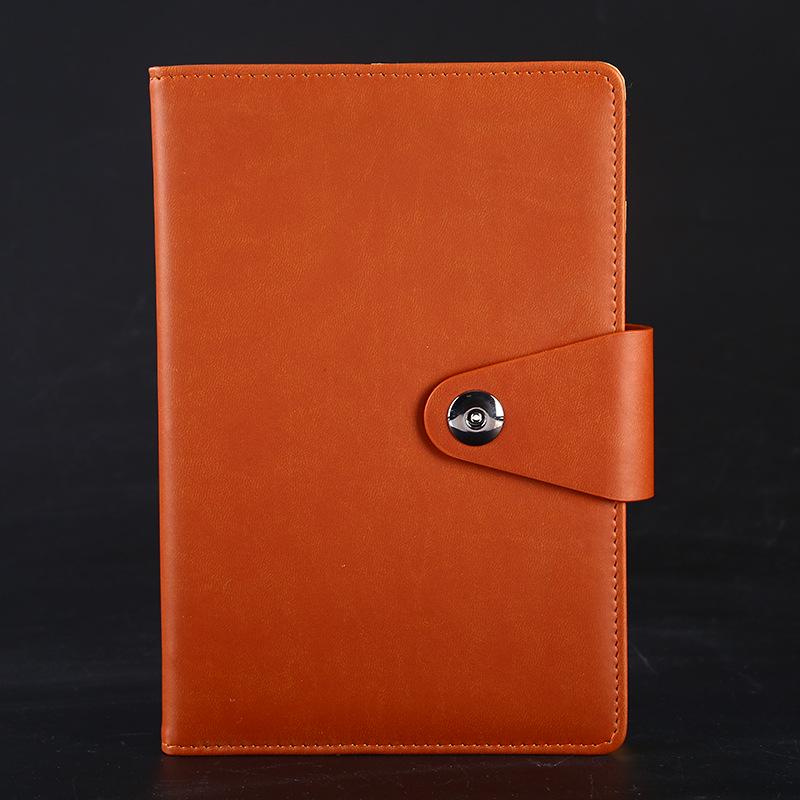 Блокнот формата А5 с магнитной застежкой — персонализированный деловой и офисный ежедневник