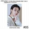 ATEEZ 11th Mini Album Golden Hour Part.2 Digipack Ver Official Photocard KPOP