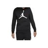 Air Jordan Jumpman Logo Fleece Pullover Hoodie Men Tops Black AV3146-010