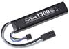 GeForce Noir LiPo Battery 7.4V 1300mAh 20C Next-Generation Buffer Tube (Stock Tube) GFG915, Official Japanese Product