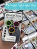 2-3 шт. Светящаяся Керамическая Защитная Пленка для Камеры для IPhone 16 12 13 14 15 Pro Max 15 Plus 13 12 Mini Кольцо для Линзы Стекло Светящийся Колпачок