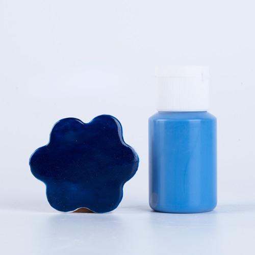 24 цвета Керамический подглазурный цветной концентрат Стабильный и прочный 60 мл Пигмент для керамики Средняя температура 1180-1320 ℃