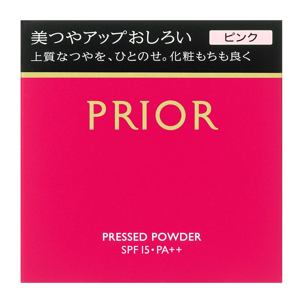 Prior Beauty Shine Up Powder Пудра для лица розовая SPF15/PA++ 9,5 г