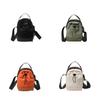 Drawstring Shoulder Single Crossbody Bag Small Square Handbag Outdoor Travel