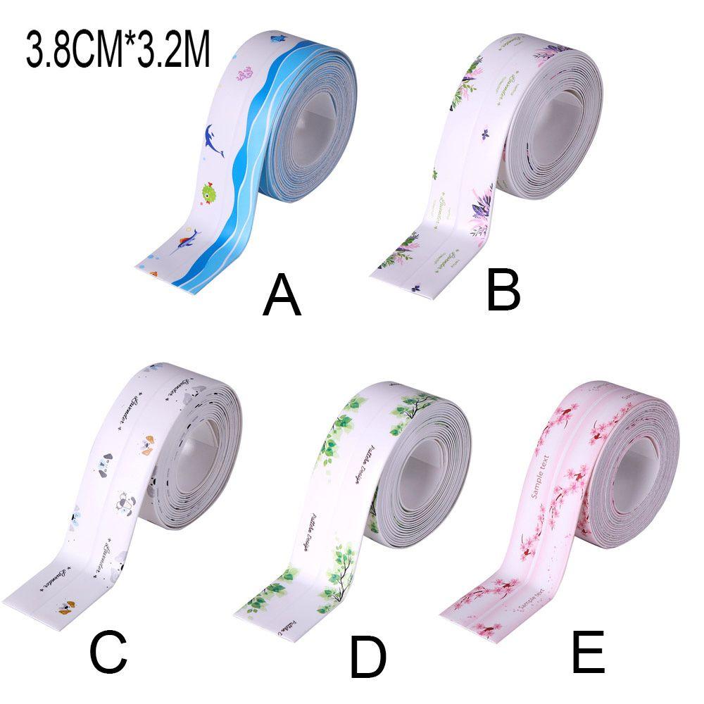 Durable Sink Edge Self Adhesive Kitchen Waterproof Waterproof Strips Sealant Tape Sealing Strip PVC