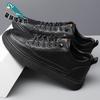Men's Shoes 2025 Spring and Autumn New Casual Style Leather Board Shoes Autumn Non-slip Shoes