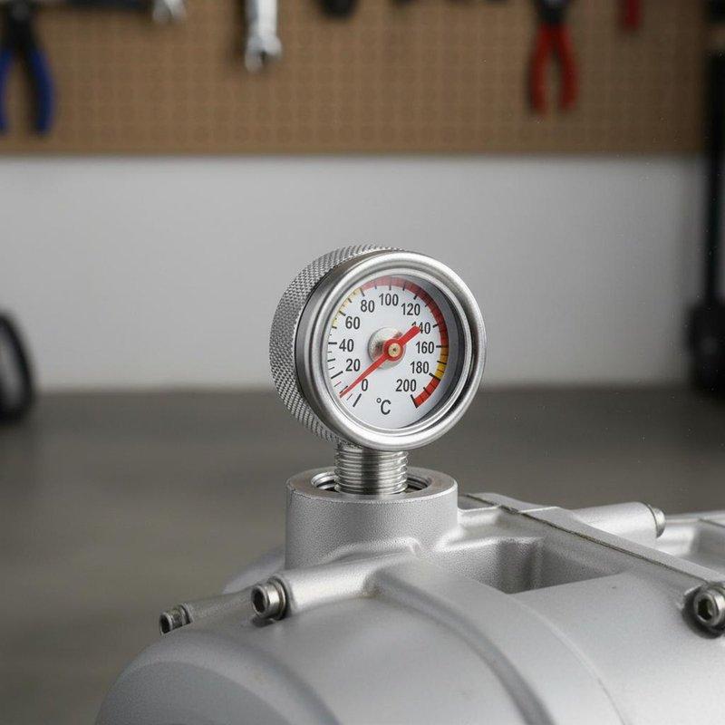 Motorcycle Oil Temp Gauge Compact Engine Temperature Gauge M20 1.5 Oil Thermometer Heat Resistant for Maintenance