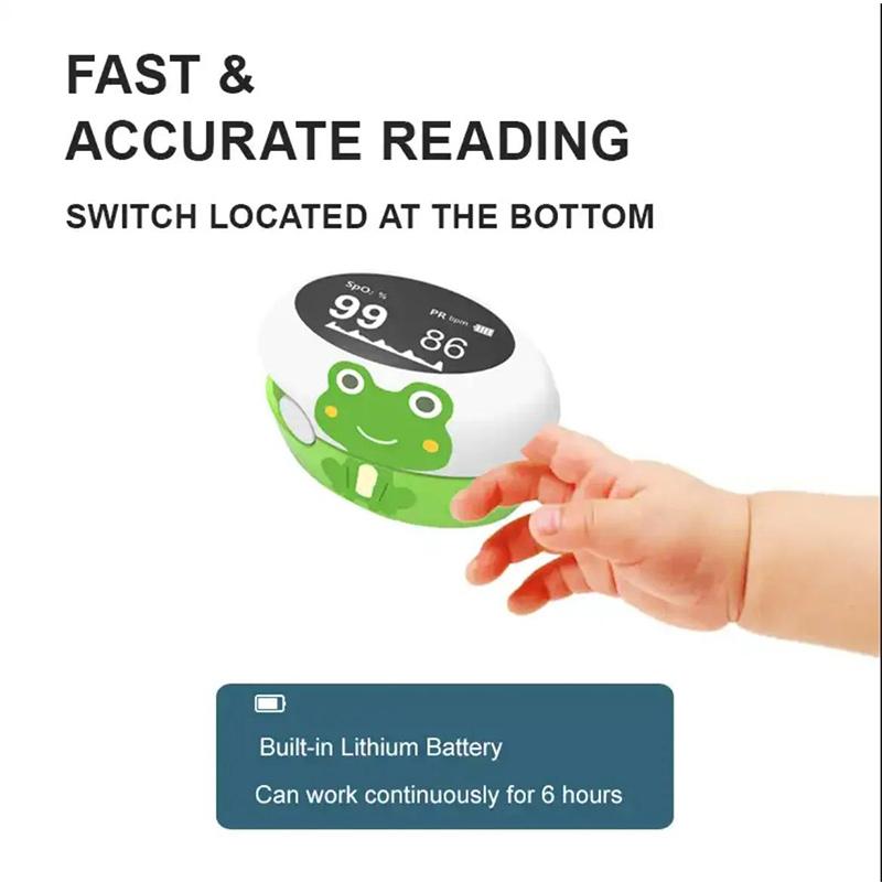 Маленький лягушонок детский мини-пульсометр BM20