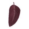 Woven Feather Tapestry Soft Fine Workmanship Cotton Macrame Wall Hanging Feather Boho Chic Woven Leaf for Wall