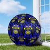 Mi-lan FC Emblem Printed Size 5 Soccer Balls, High-Quality, Anti-Slip, Protective Football, A Unique Gift , Birthdays, Christmas Gifts