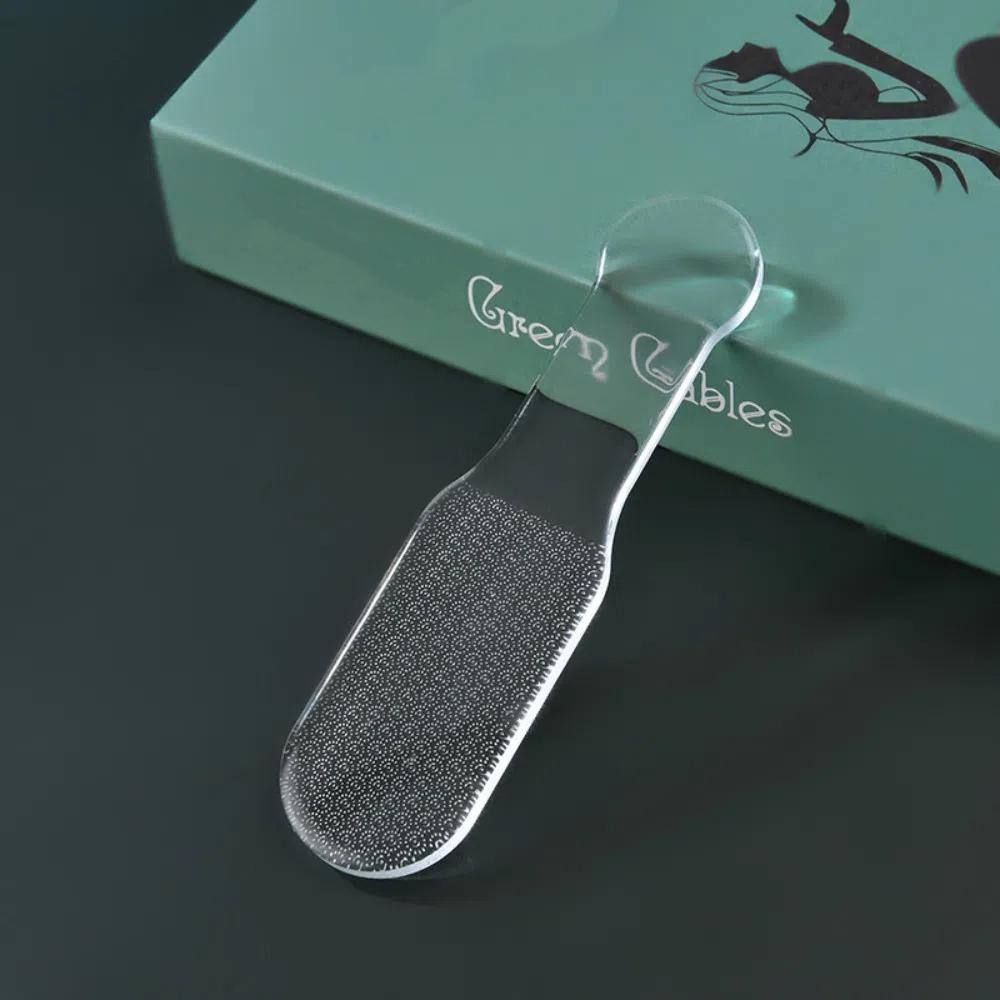 Foot Scrubber Glass Pedicure Tool Foot Care Tools Glass Foot Rubbing Board Men Women