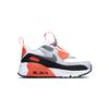 Nike Детские кроссовки Air Max 90 Toggle TD Infrared Белый Нейтрально-Серый Черный CV0065-100