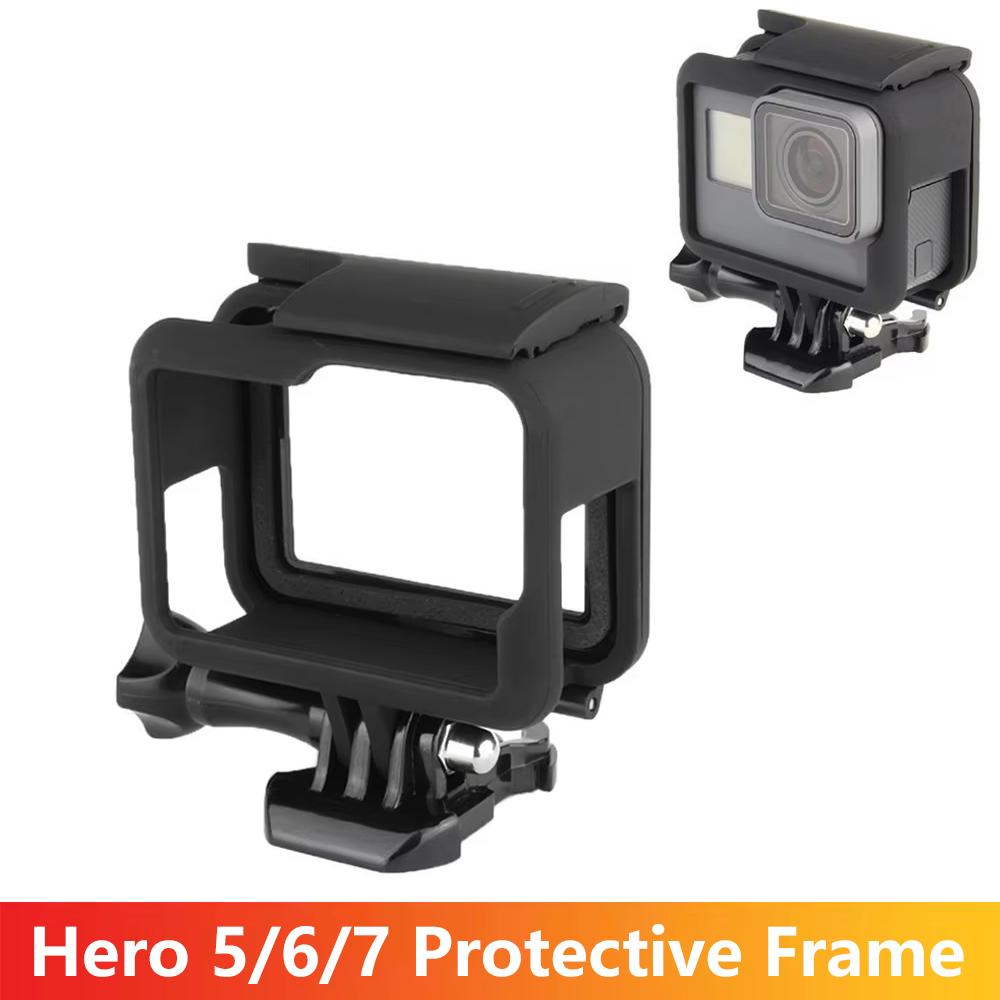 Защитная рамка для Hero 5/6/7 Портативный пластиковый корпус Клетка для GoPro Hero 5 6 7 Black Аксессуары для экшн-камер