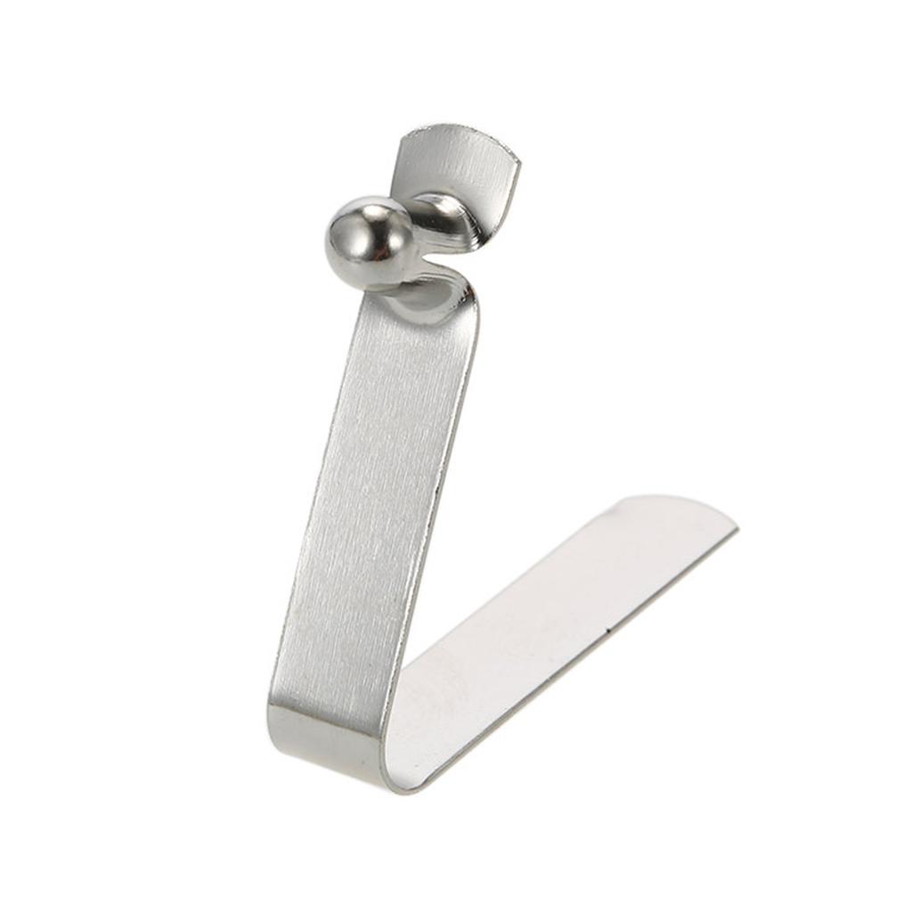 6pcs Kayak Paddle Spring Clips Tent Pole Clips Push Button Spring Snap Clip Locking Tube Pin