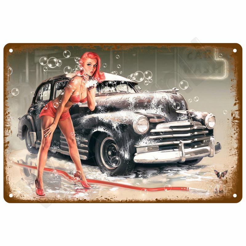 Vintage Tin Sign Home Decor Items Wall Decor Art Wall Mural Room Decoration Items Decor Men Retro Metal Sign Plate Bar Posters