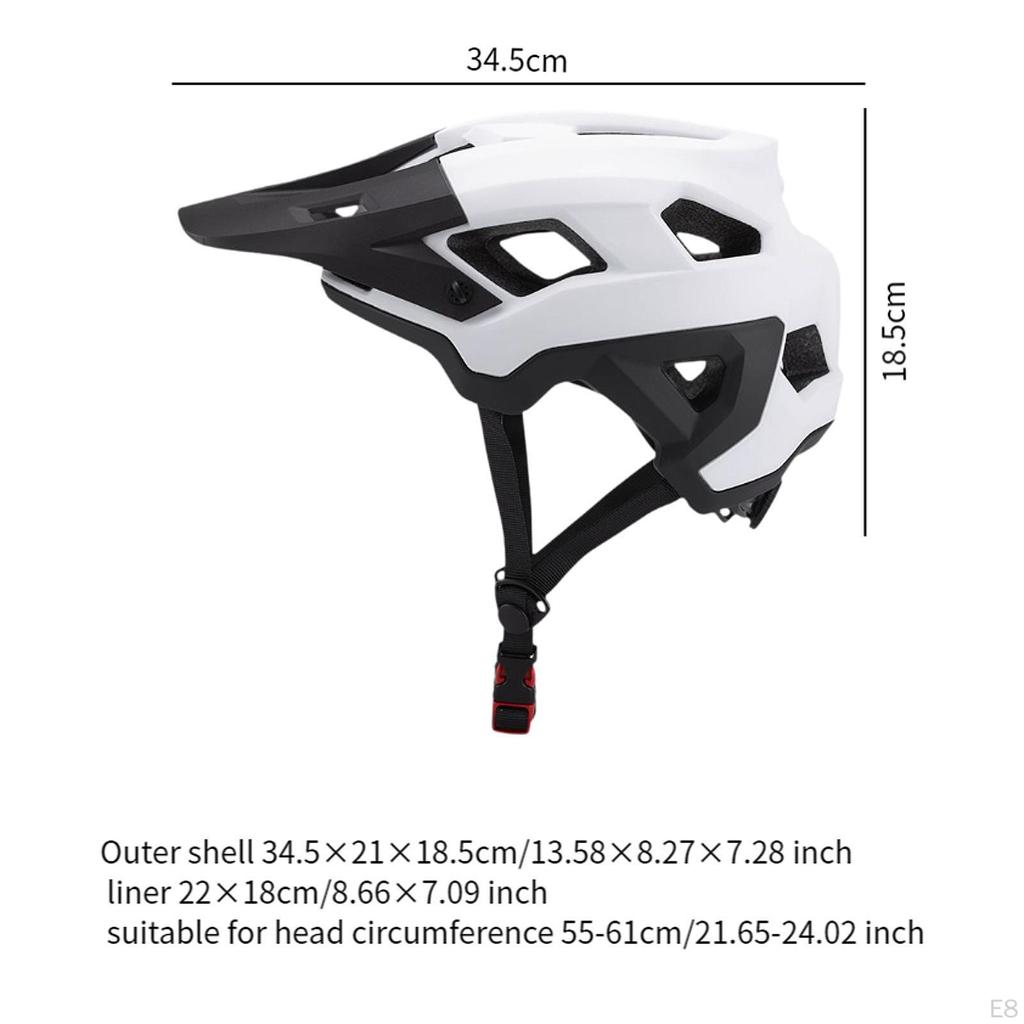 Велосипедный шлем для взрослых, велосипедист, подходит для 55-61 см, регулируемый размер, уличный, мужской, женский, байкерский, горный