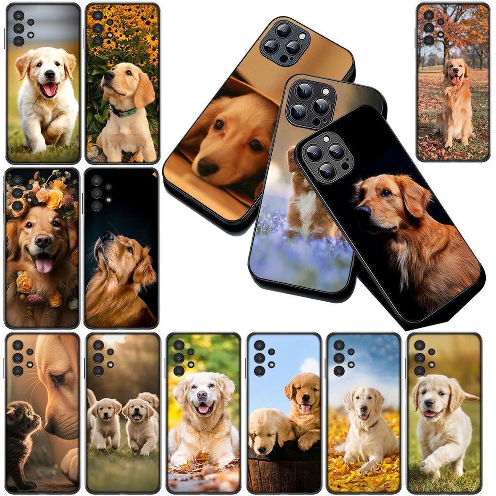 Casing for Xiaomi Redmi Note 12 11 10 A3 Pro 10A 10C 12C Note12 5G 4G Phone Cover Protective Case Golden Retriever Dog