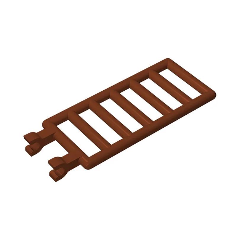 MOC 10PCS Bar 7x3 6020 With 2 Clips Suitable Building Blocks Assemble Ladder Bricks Plate Board Toy Adults Boys Holiday Gifts