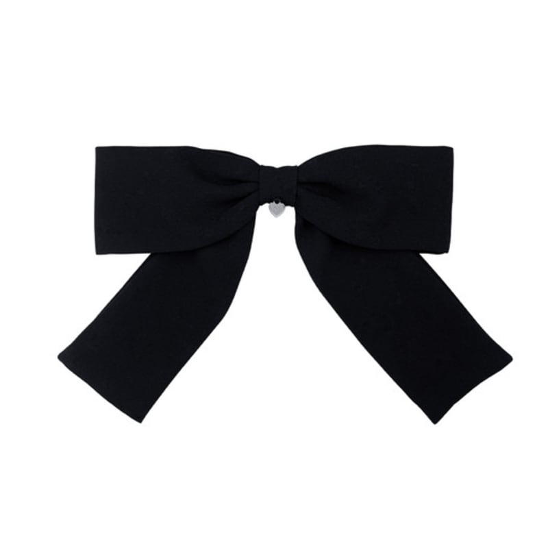VVV Princess King Ribbon Hairpin _ Black