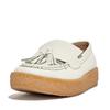 Лоферы LOAFFER TASSEL CREPE LOAFERS Urban White см [Fit Flop] ВАРЕНАЯ КОЖА Женские 23.0