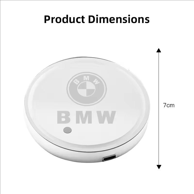 7 Color LED Car Cup Holder Light Luminous Coaster Water Cup Pad Accessories For BMW M X3 F10 E90 F20 E46 E60 E70 E39 GT /Sticker GT9