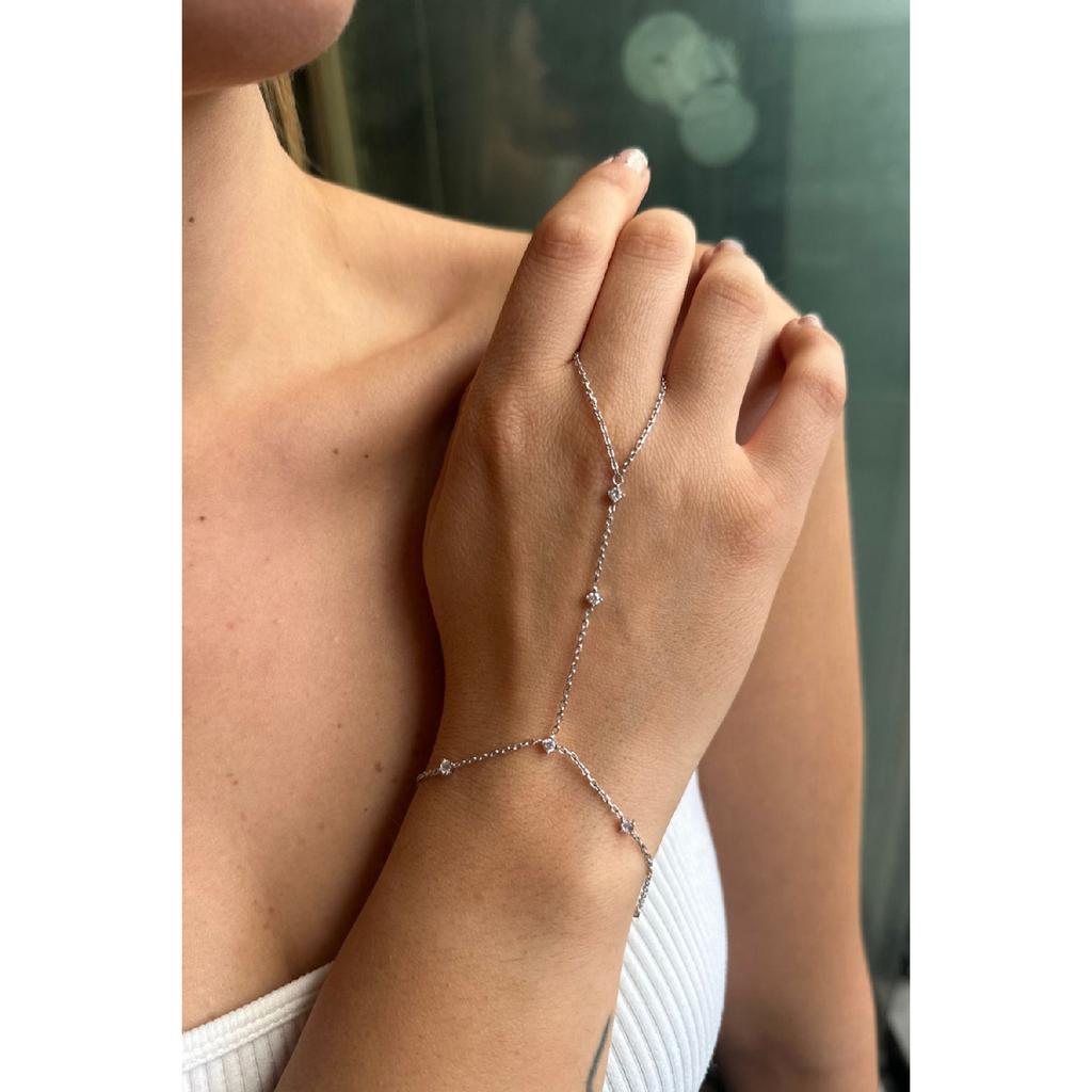 925 Set Rodium Coffice Zircon Stone Design Silver ahmeran