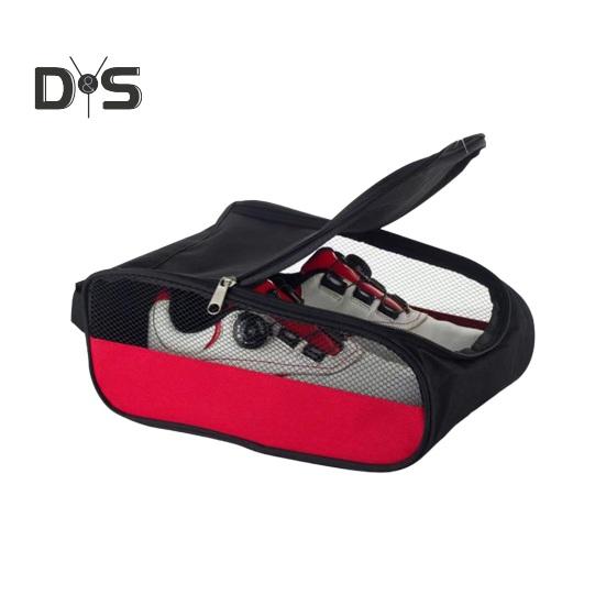 Сумка для обуви для гольфа Сумки-переноски для обуви на открытом воздухе с застежкой-молнией Дорожные сумки-переноски для спортивной обуви Сумки-тоуты Аксессуары для гольфа для мужчин и женщин