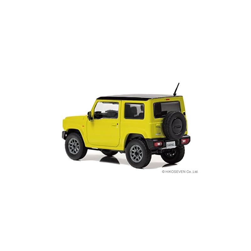 CARNEL 1/43 Suzuki Jimny XC (JB64W) 2018 Кинетический желтый/Черная крыша Готовая модель CN431803
