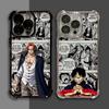 Аниме O-One Pieces Шанкс Мягкий Чехол Для iPhone 17 Pro 16 15 14 13 12 11 Pro Max Чехол 17 Plus 17E 16E 17Air Силиконовый Чехол для Телефона