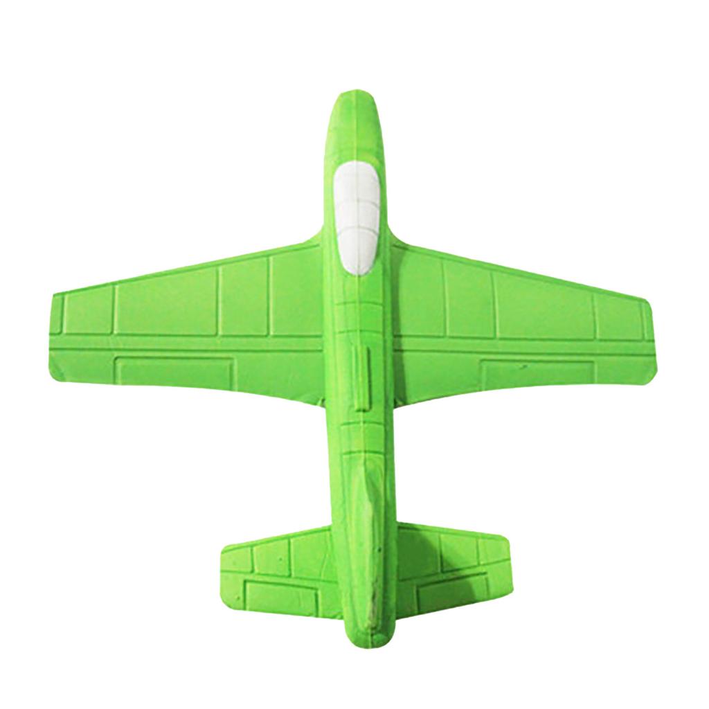 (Precious memory)Foam Throwing Glider Airplane Aircraft Toy Hand Airplane Model 17.5*17.5CM