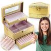 MS-705 Massido Jewelry Box - Gold