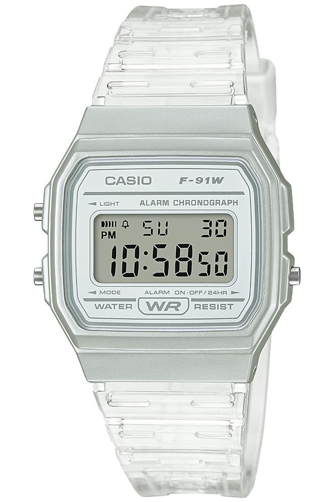 Casio Casio White Watch, Collection, F-91WS-7JH,