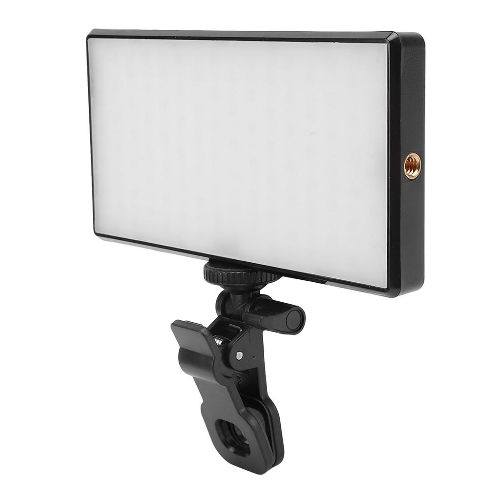 LED Photography Lamp with Clamp 2500‑9000K Portable Video Fill Light for Phone Conference Live