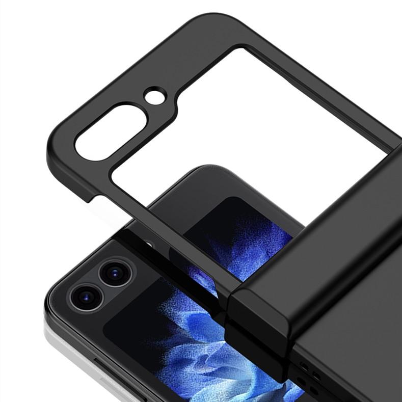 Складной чехол для ПК с защитой от падения для Samsung Galaxy Z Flip 5 5G Flip4 Flip5 Flip 4 3 Flip3 Zflip3 Zflip5, чехлы без отпечатков пальцев
