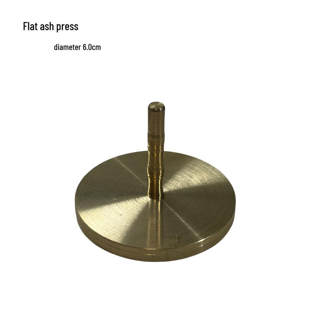 Brass Wire Drawing Tool & Incense Ceremony Set: Mold, Ash Spoon, Sweeper.