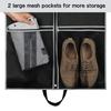 Heavy-Duty Garment Bag with Pockets, Portable Garment Bags for Hanging Clothes