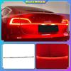 For Tesla Model 3 Model Y 2019-2025 Through Taillight Dynamic Tail Rear Light Strip Upgrade And Modification Decoration