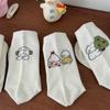 Женские весенне-осенние мультяшные аниме носки до середины икры, влагоотводящие и дышащие, повседневные