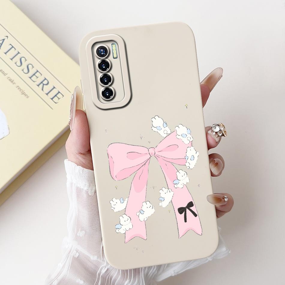 Чехол для телефона Tecno Camon 17 Pro 17P Camon17 Camon17P 17Pro CG8 CG7 CG6 Элегантный Цветочный Узор Мягкий Силиконовый Ударопрочный Чехол