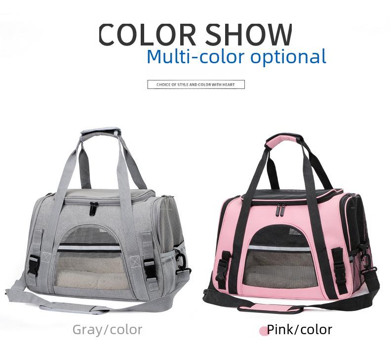 Дышащая складная сумка-переноска для кошек и собак