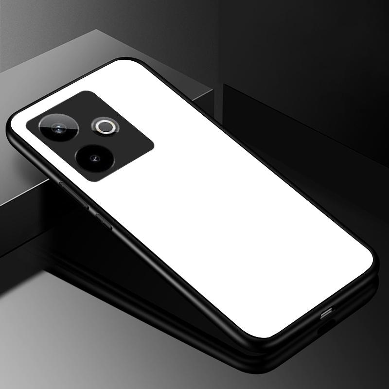 Чехол для телефона из закаленного стекла для Realme GT 7 Роскошная жесткая задняя крышка-бампер для Realme GT7 5G Realme Neo7 Neo 7 SE Capa Мягкий бампер