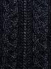Women' navy blue Passigatti scarf